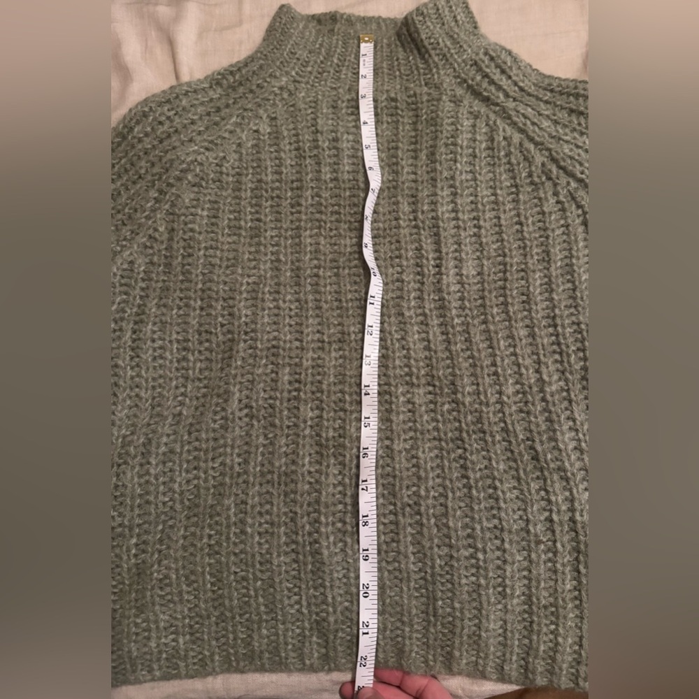 Vince Sage Green Cowl Neck Sweater - Picture 11 of 12